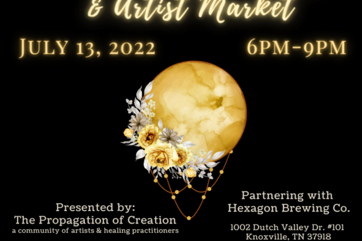 Full Moon Gathering and Artist Market July 13 2022