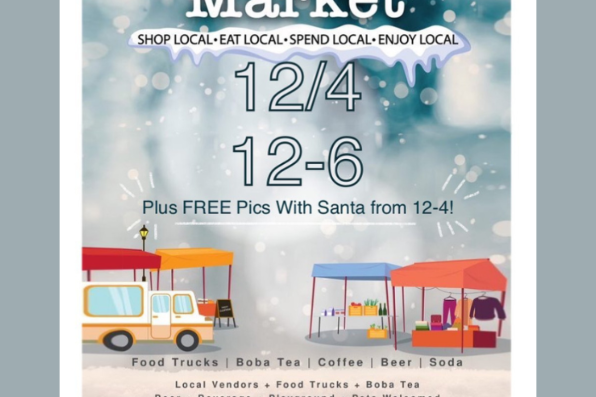 Winter Market at Hey Bear Cafe Dec 4 2022