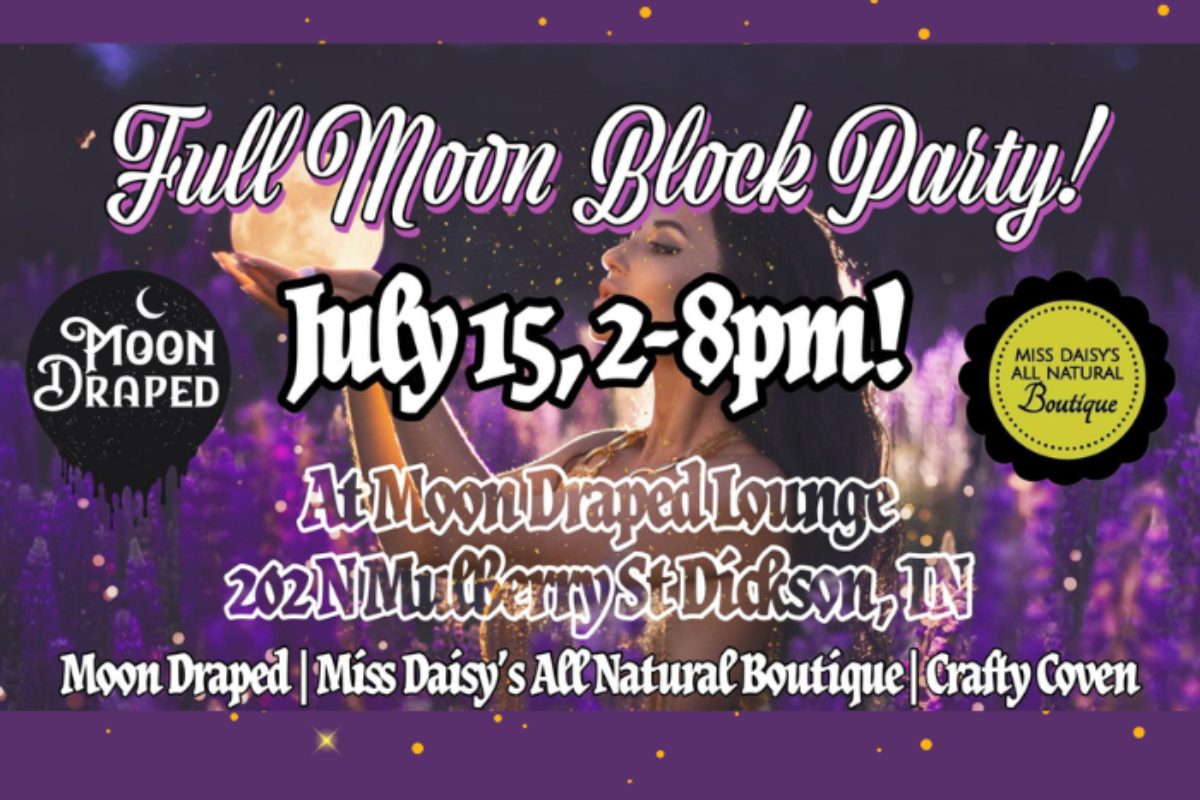 Summer Full Moon Block Party July 15
