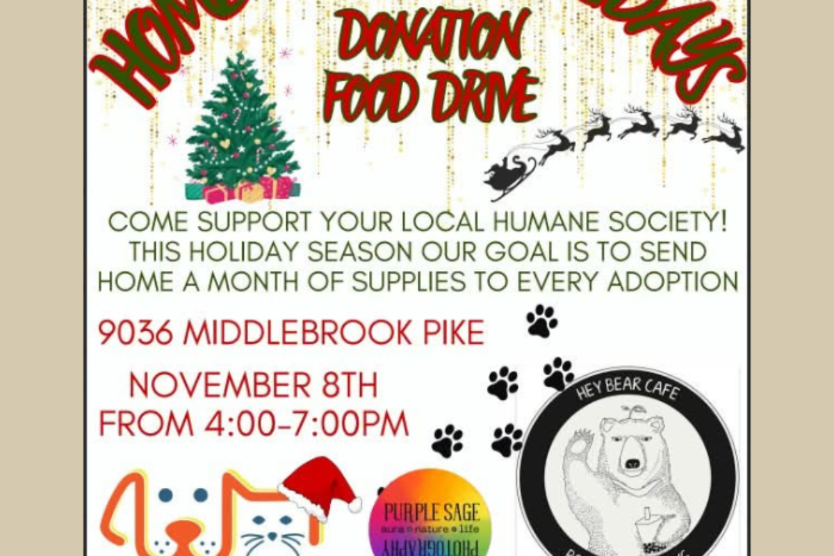 Home for the Holidays Donation Drive | Hey Bear Cafe | Nov 8 2024